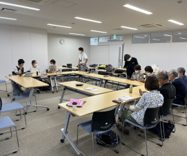 休憩中の様子