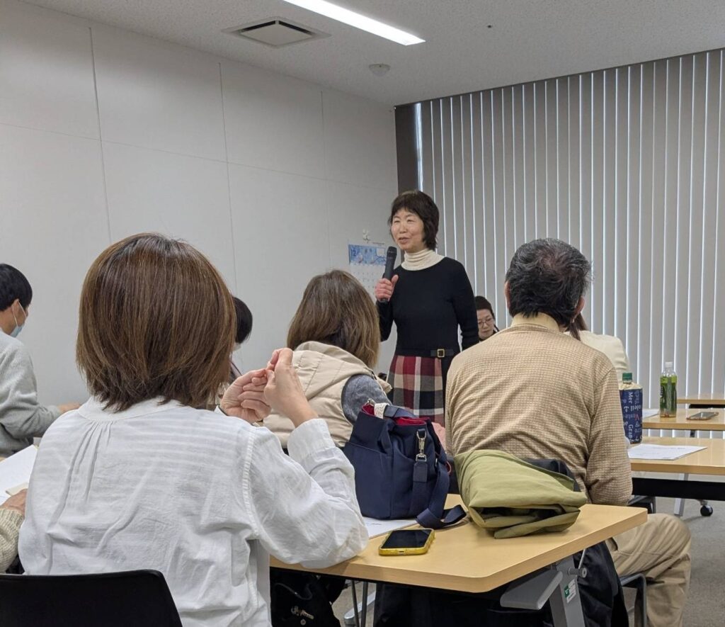 デジタルサポート代表のあいさつ風景